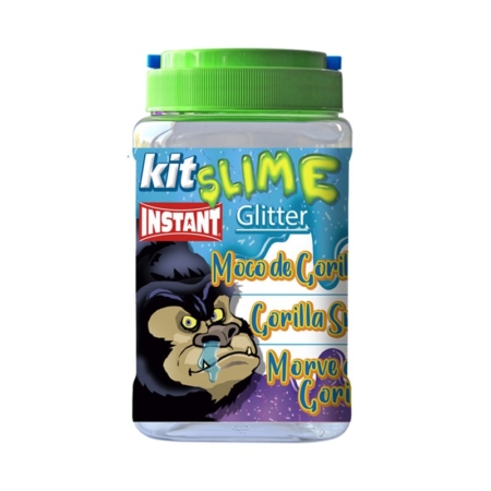 KIT SLIME MOCO DE GORILA GLITTER