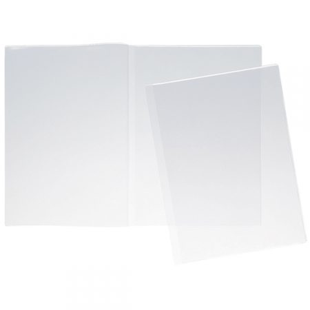 Caja de 25 fundas de PVC piel de naranja portamenus Fº doble Grafoplas