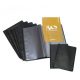 Carpeta Flexiplas de PVC negro Fº con 20 fundas soldadas Grafoplas