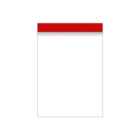 Bloc de notas Pacsa 16º liso 80 hojas microperforadas