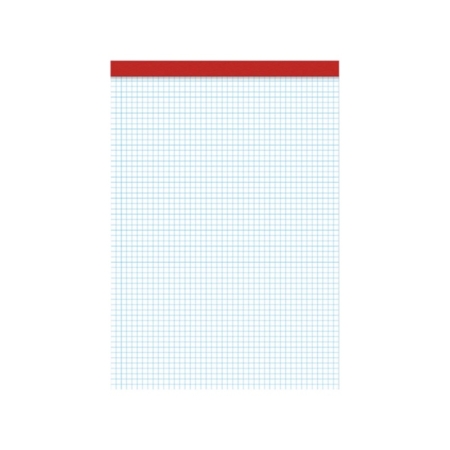 Bloc de notas Pacsa 8º cuadriculado 4 x 4 mm 80 hojas microperforadas