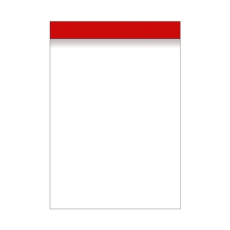 Bloc de notas Pacsa 4º liso 80 hojas microperforadas