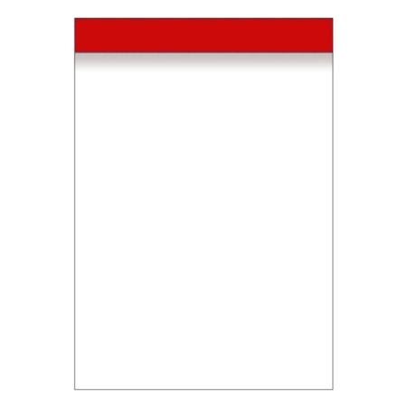 Bloc de notas Pacsa Fº liso 80 hojas microperforadas