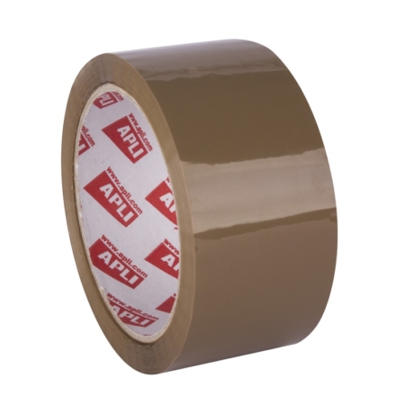 Cinta adhesiva de embalar 48 mm x 66 m marrón