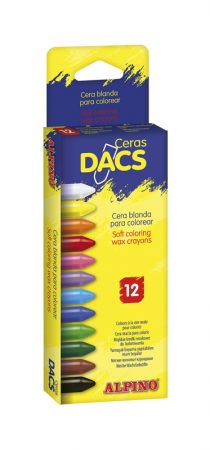 Estuche de 12 Ceras Dacs