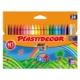 Caja de 24 ceras de colores Plastidecor