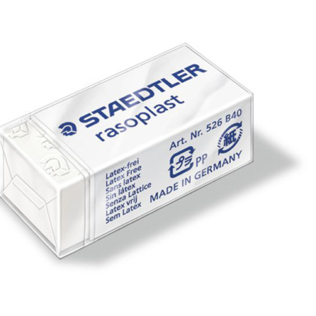 Caja de 40 gomas de borrar Staedtler Rasorplast