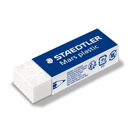 Caja de 20 gomas de borrar Staedtler Mars® Plastic