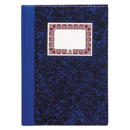 Libro cartoné Fº natural rayado horizontal 100 hojas