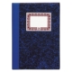 Libro cartoné Fº natural rayado horizontal 100 hojas