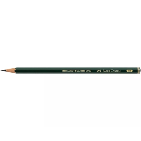 Ecolápiz de grafito Faber Castell 9000 5B