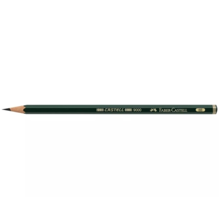 ECOLÁPIZ DE GRAFITO FABER CASTELL 9000 6B