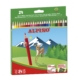 Caja de 24 lápices de colores Alpino