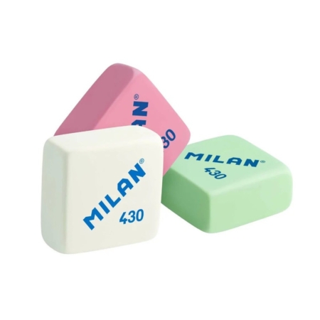 Caja de 30 gomas de borrar Milan 430