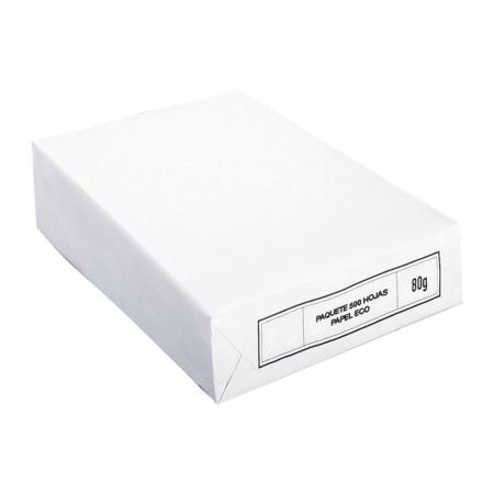 PAQUETE DE PAPEL FOTOCOPIADORA A5 80G