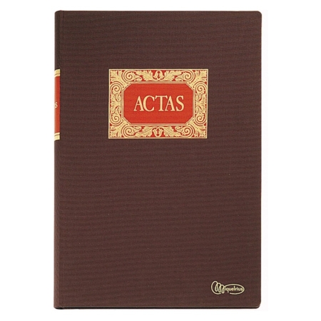 Libro de actas Miquelrius Fº natural 100 hojas