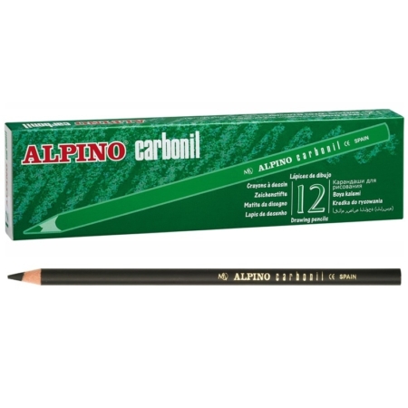 CAJA 12 LAPICEROS CARBONIL ALPINO