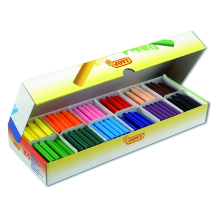 Caja de 300 ceras de colores Jovicolor