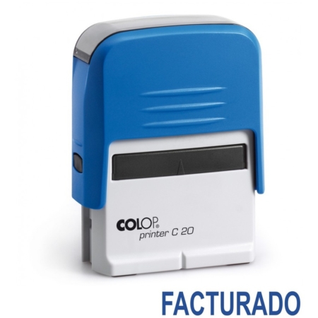 SELLO PRINTER 20 CON FÓRMULA “FACTURADO” AZUL