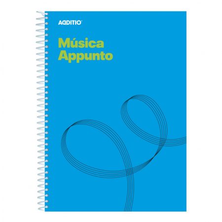 Cuaderno de música appunto Additio