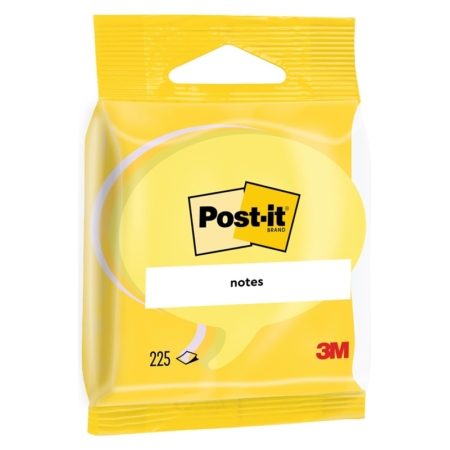 Cubo de notas adhesivas Post-it bocadillo 70 x 70 mm