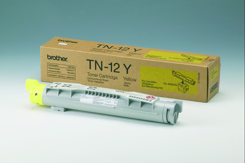 BROTHER TN12Y TONER 4200CN AMARILLO (9000 PÁG)