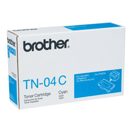 BROTHER TN04C TONER 2700CN CYAN (10000 PÁG)