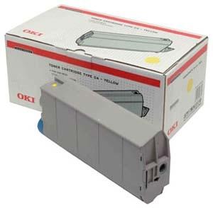 OKI 41963005 TONER TYPE C4 C7100/7300/7500 AMARILL