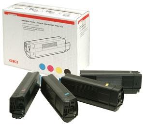 OKI 42403002 TONER TYPE C6 C5100/5300 RAINBOOW PAC