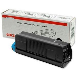 OKI 42127408 TONER TYPE C6 C5100/5300 NEGRO (APROX