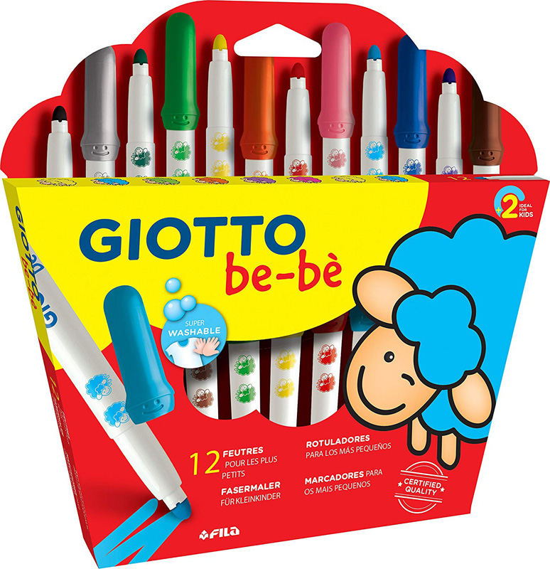 Estuche 12 Rotuladores Turbo Color GIOTTO –