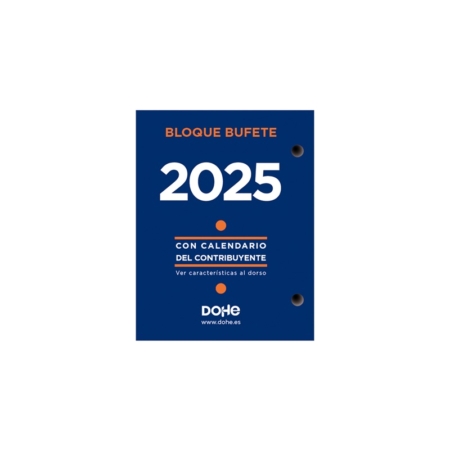 Taco calendario multilingüe 2025 Dohe
