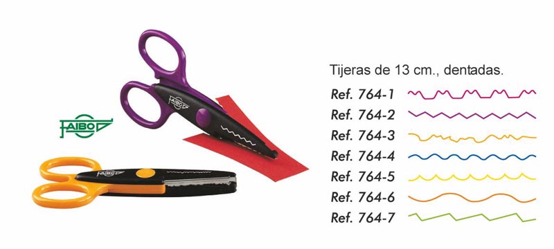 TIJERA DENTADA MODELO 764-1