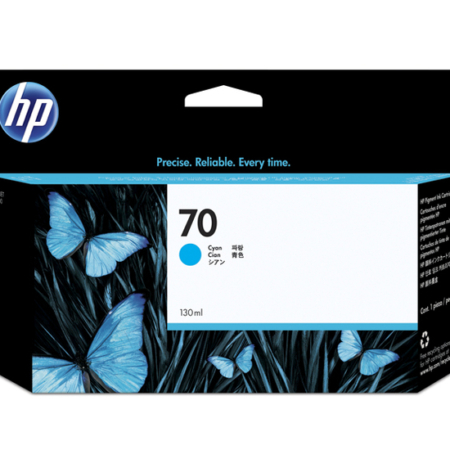 TINTA HP C9452A HP 70 DJ Z2100/3100 CIAN CON TINT