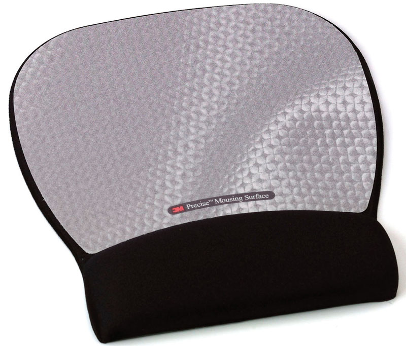 Alfombrilla con reposamunecas para raton 3m alta precision - Material