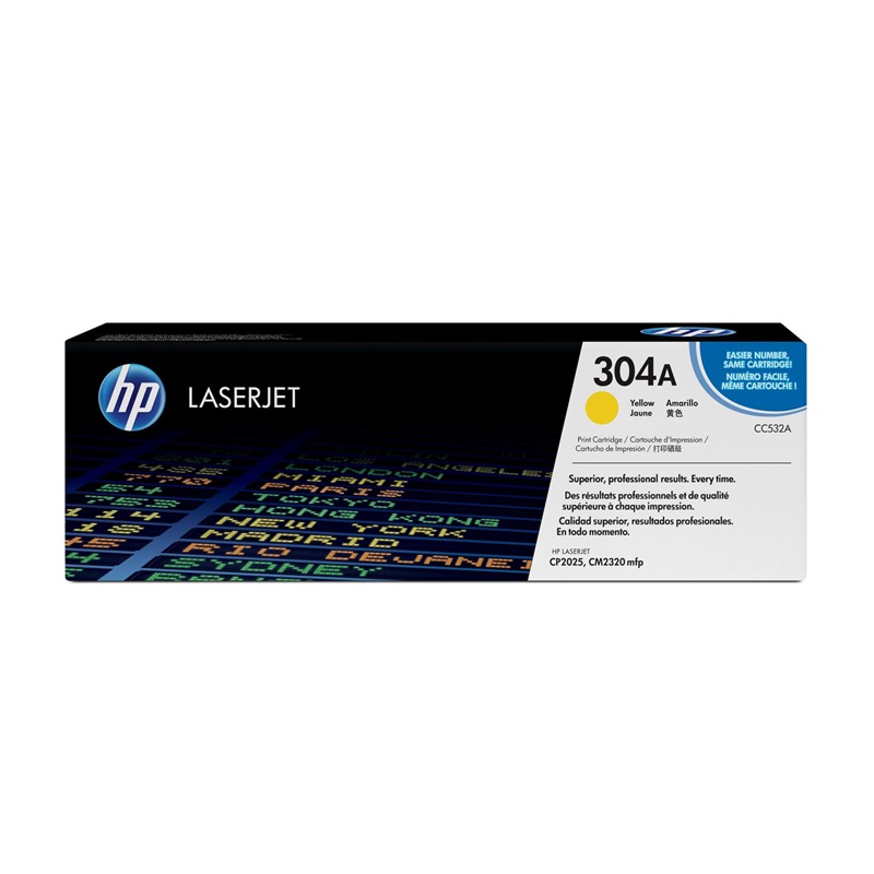 TONER HP CC532A AMARILLO