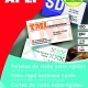 TARJETAS DE VISITA DE 89x51mm APLI 10610 (BLÍSTER DE 100 UNIDADES)