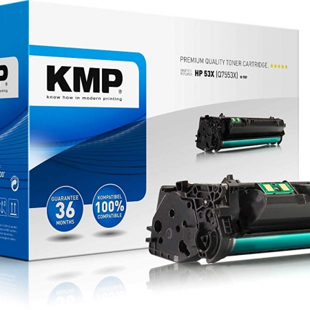 TONER COMPATIBLE KMP HP Q7553X  NEGRO