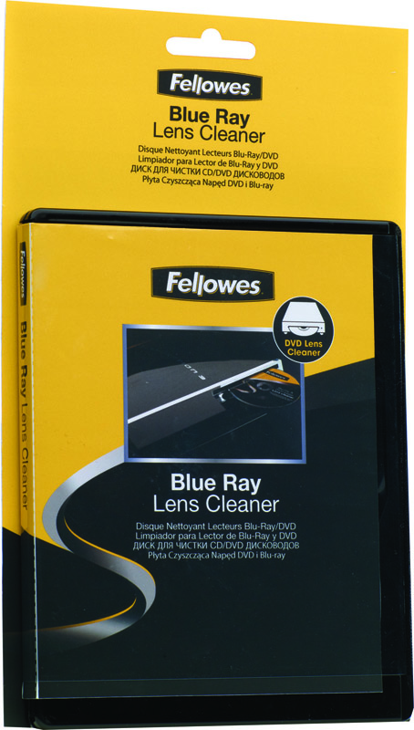CD Limpiador para Lector BLU RAY/DVD FELLOWES