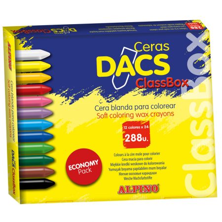 Estuche 288 unidades economy Ceras Dacs