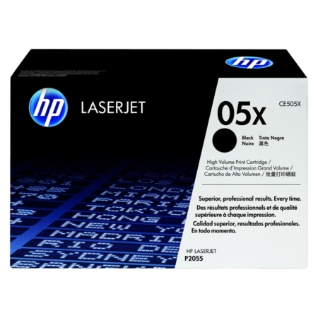 Tóner HP negro 05X CE505X