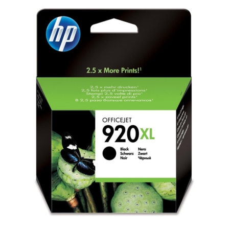 Tinta HP negro 920XL CD975AE