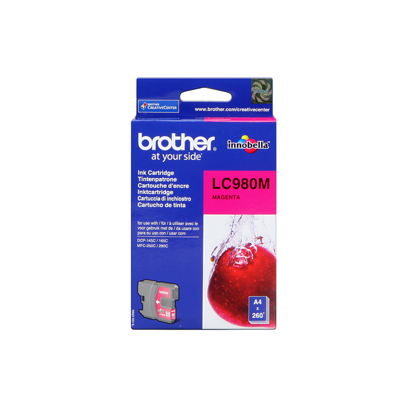 TINTA BROTHER LC-980M MAGENTA 300 PAG. DCP-145/165