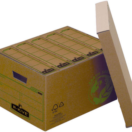 Caja de cartón ECO de 325 x 260 x 445 mm para archivos Fellowes
