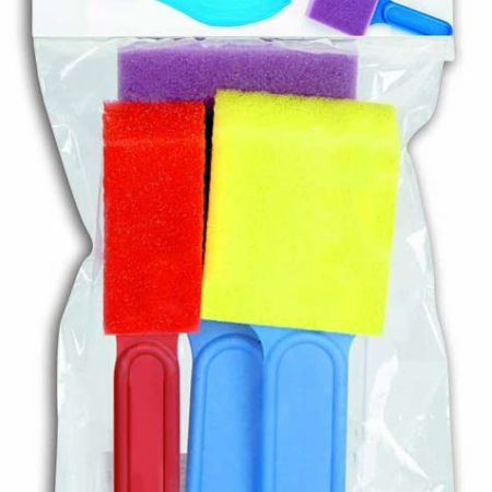 BOLSA 3 PALETAS DE ESPONJA PARA PINTURA JOVI 814