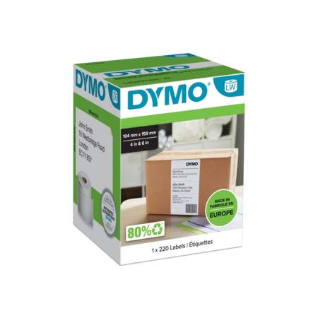 Rollo de etiquetas Dymo para LW4XL 104 x 159 mm