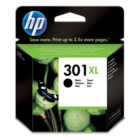 Tinta HP negro 301XL CH563EE