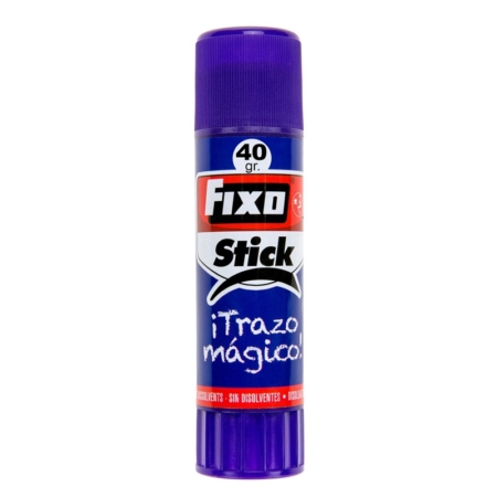 Pegamento en barra Fixo Stick trazo mágico 40 grs.