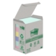 Caja de 6 tacos de notas adhesivas de colores recicladas Post-it 653 38 x 51 mm