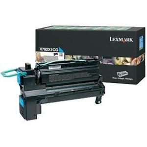 TONER LEXMARK X792X1CG CYAN PARA X792